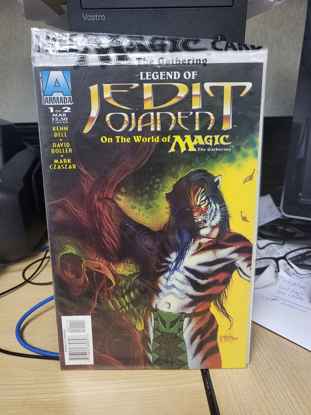 Magic The Gathering: Legend Of Jedit Ojanen #1 1996 Bagged w/ MTG Card NM Comic